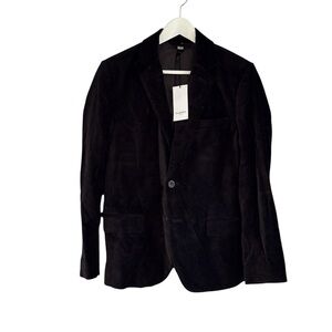 Goodfellow NWT Black Mens Size Small Velvet Soft Kenwood Blazer
